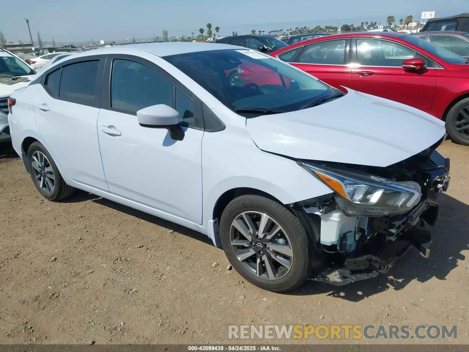 1 Photograph of a damaged car 3N1CN8EVXRL905334 NISSAN VERSA 2024