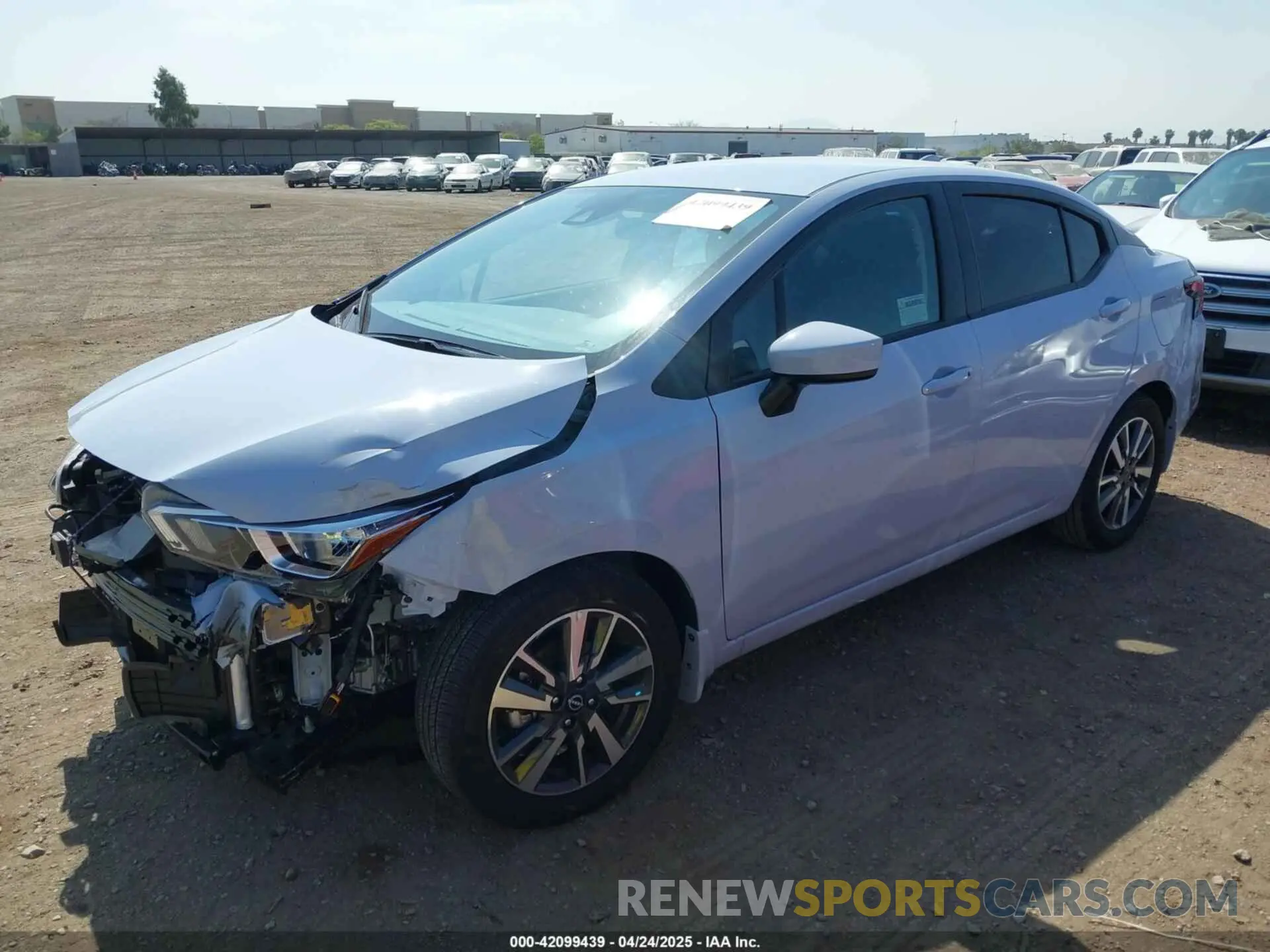 2 Photograph of a damaged car 3N1CN8EVXRL905334 NISSAN VERSA 2024