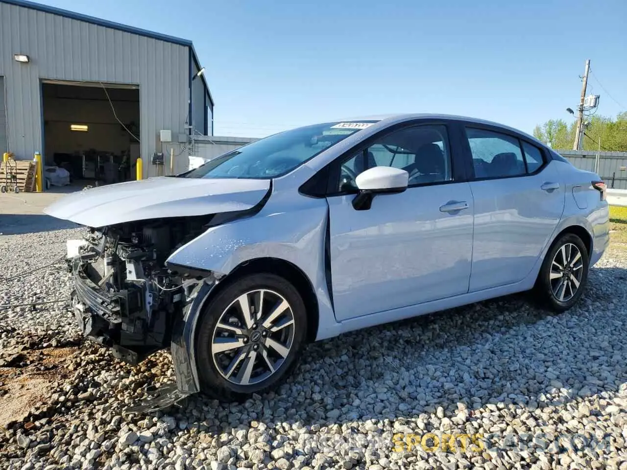 1 Photograph of a damaged car 3N1CN8EVXRL913899 NISSAN VERSA 2024