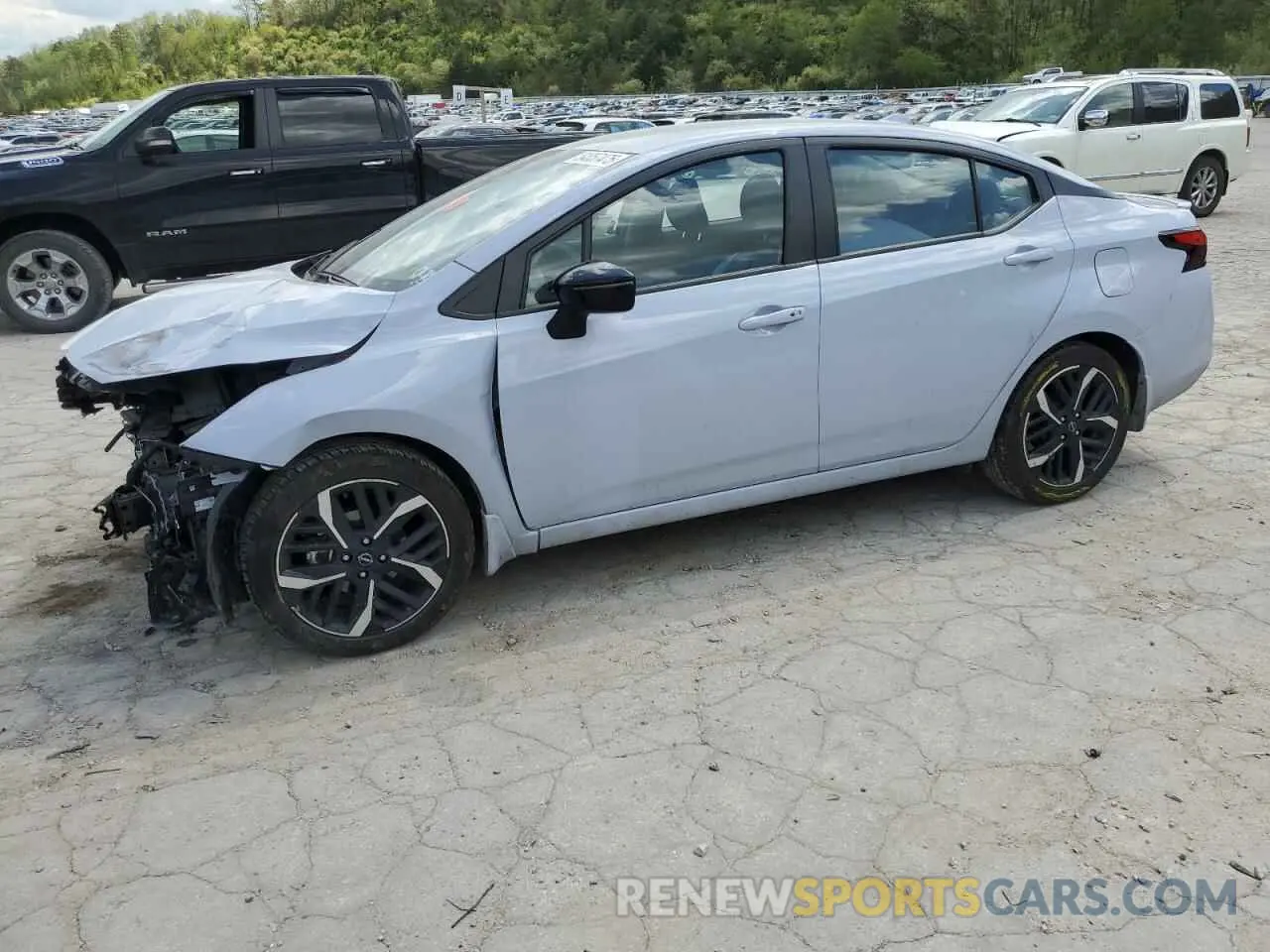 1 Photograph of a damaged car 3N1CN8FV0RL841710 NISSAN VERSA 2024