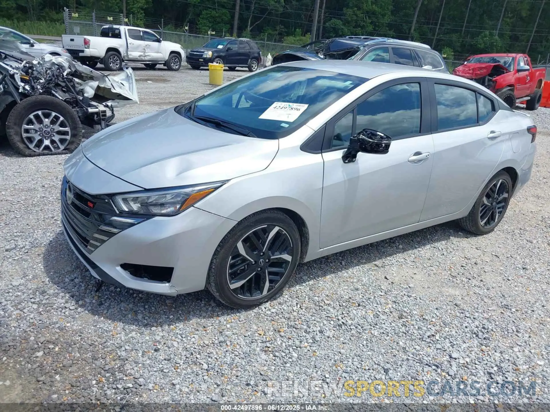 2 Photograph of a damaged car 3N1CN8FV0RL912310 NISSAN VERSA 2024