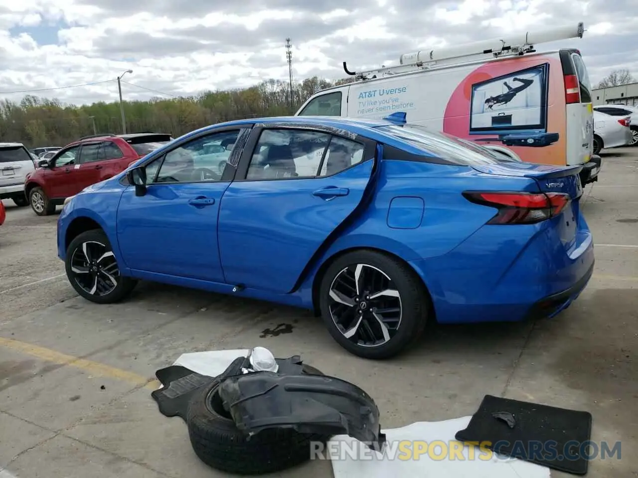 2 Photograph of a damaged car 3N1CN8FV0RL920195 NISSAN VERSA 2024