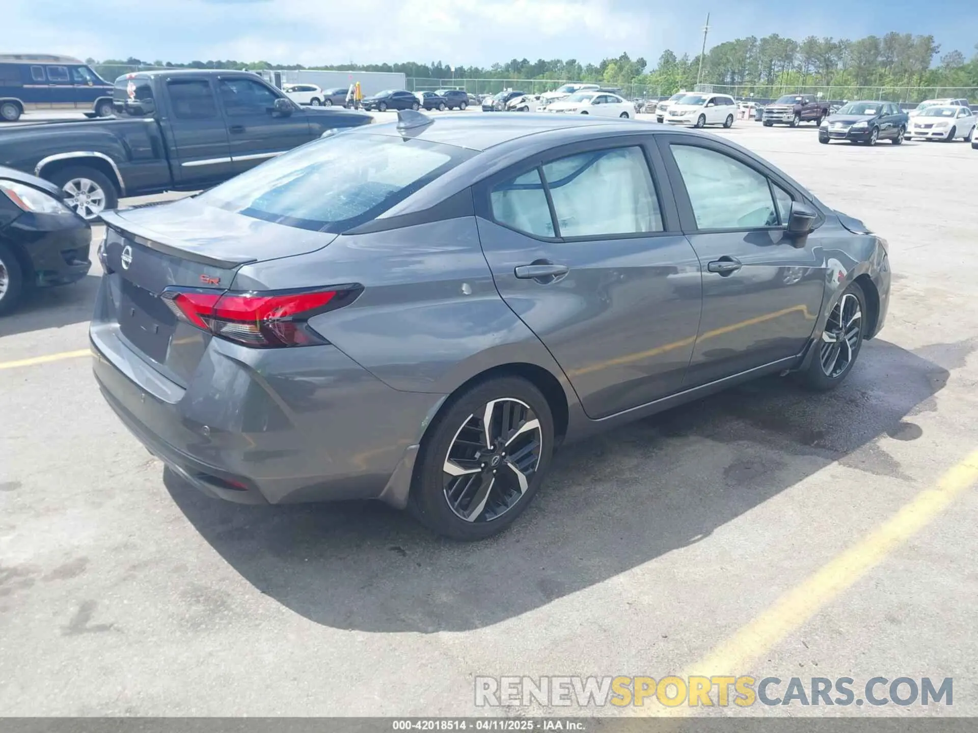 4 Photograph of a damaged car 3N1CN8FV1RL850996 NISSAN VERSA 2024