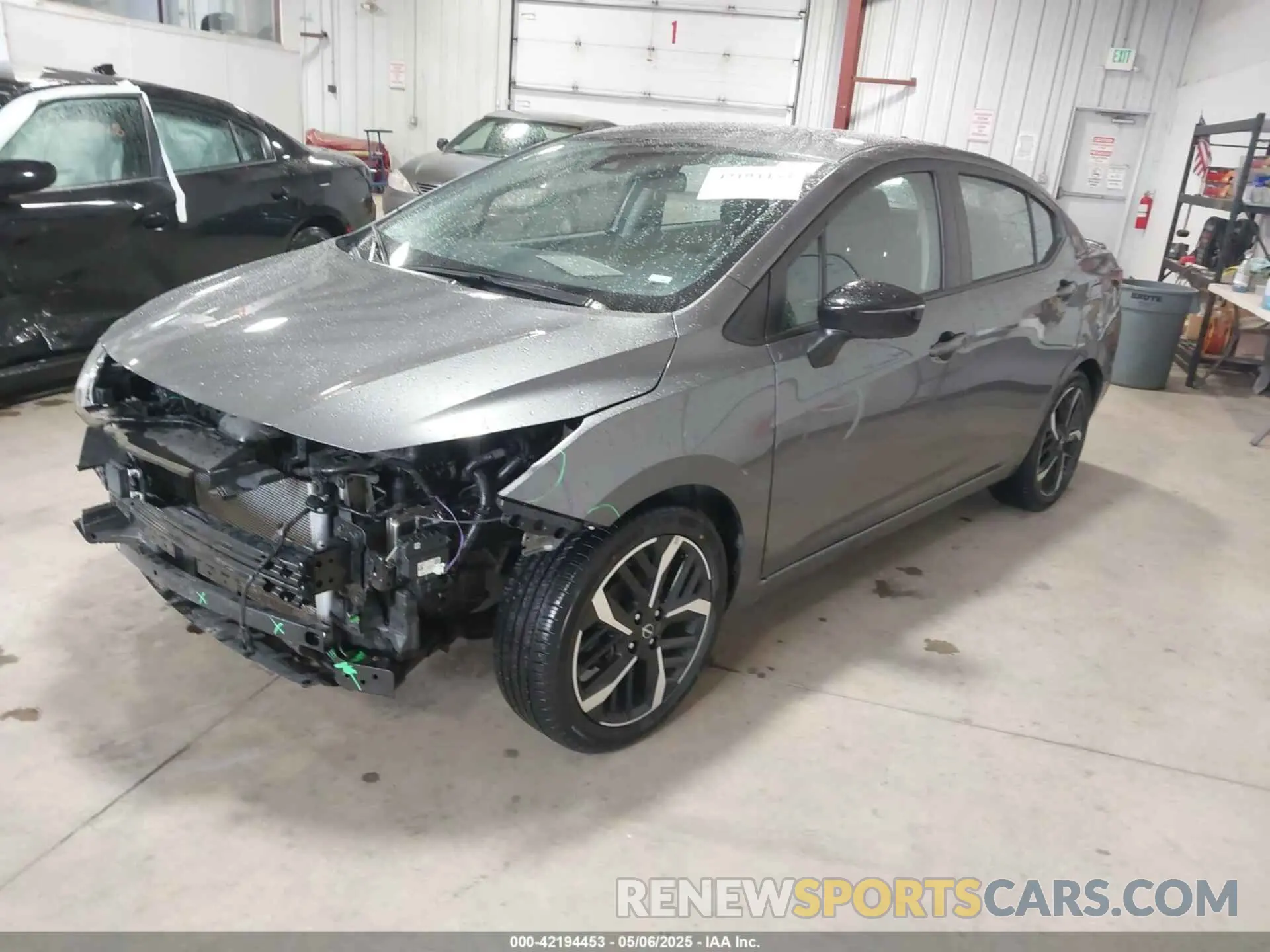 2 Photograph of a damaged car 3N1CN8FV1RL905320 NISSAN VERSA 2024