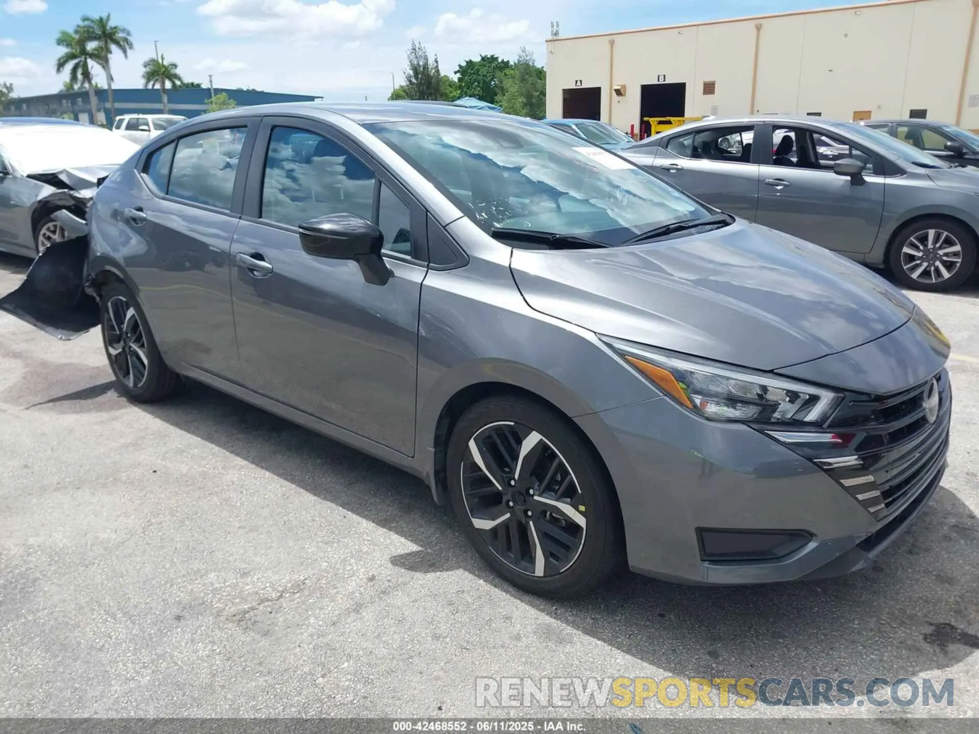 1 Photograph of a damaged car 3N1CN8FV1RL926989 NISSAN VERSA 2024