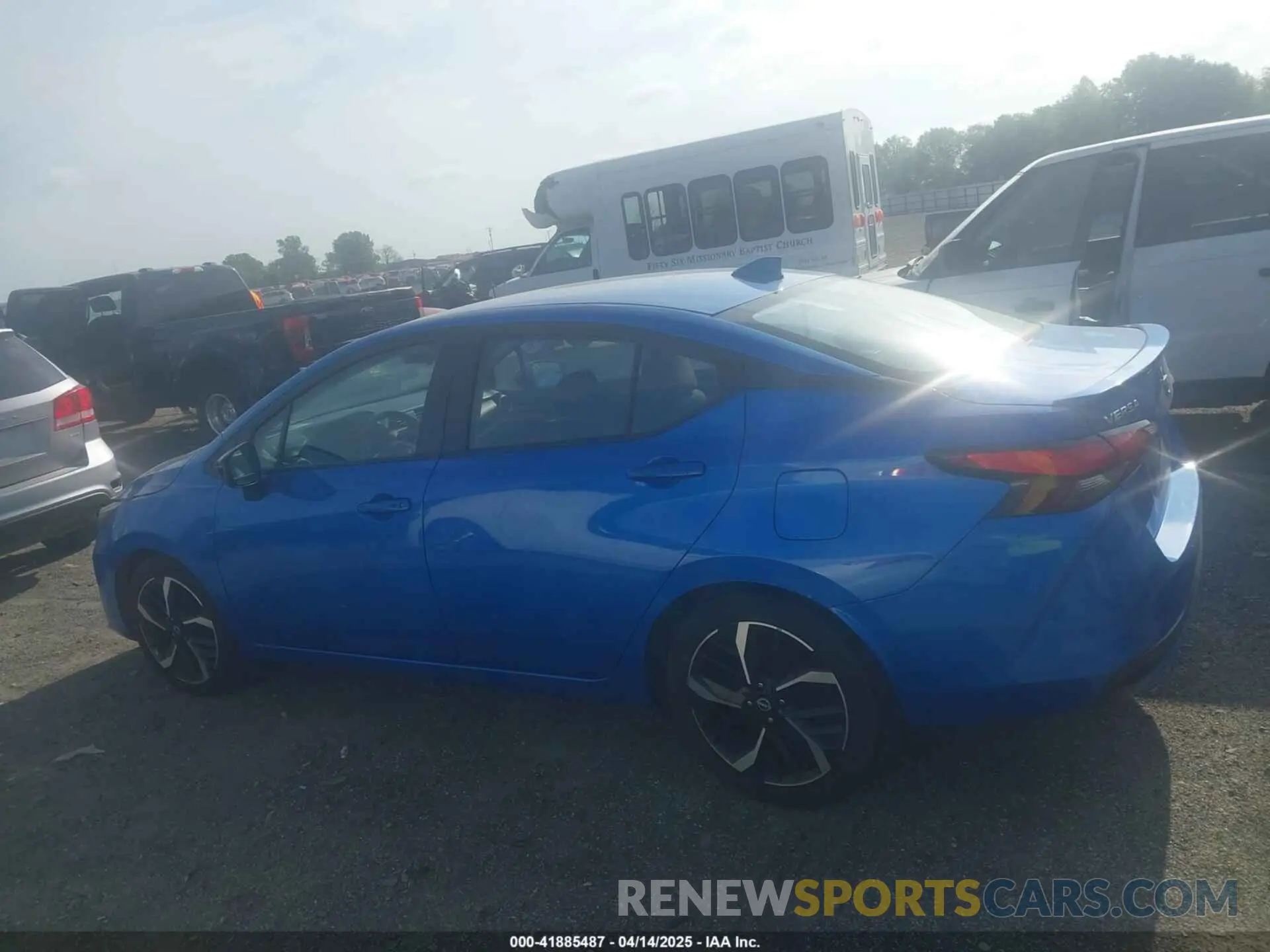 14 Photograph of a damaged car 3N1CN8FV2RL913023 NISSAN VERSA 2024