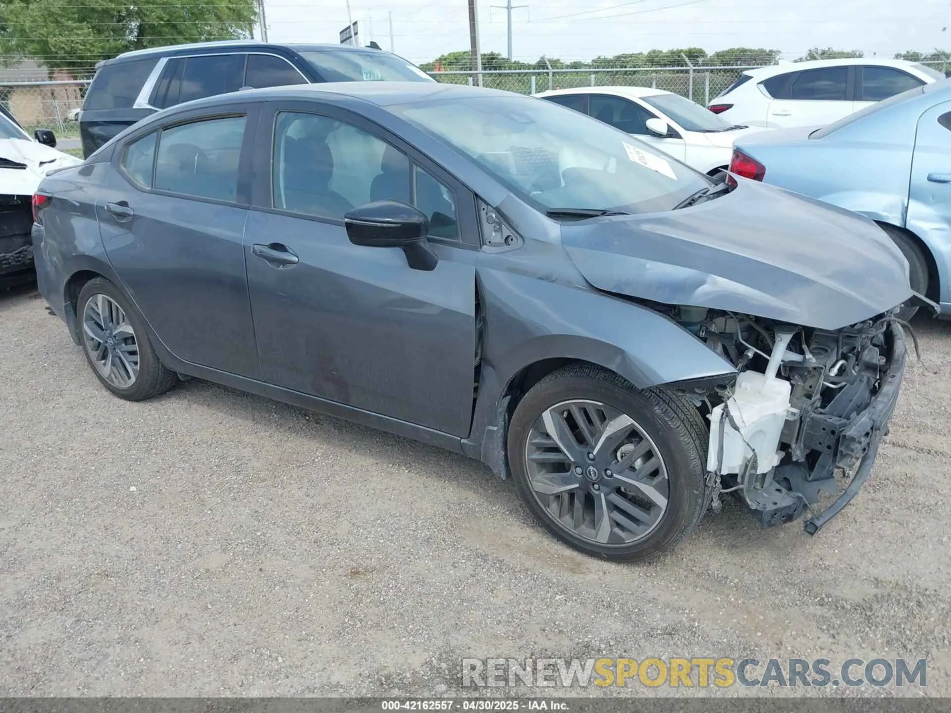 1 Photograph of a damaged car 3N1CN8FV3RL838946 NISSAN VERSA 2024