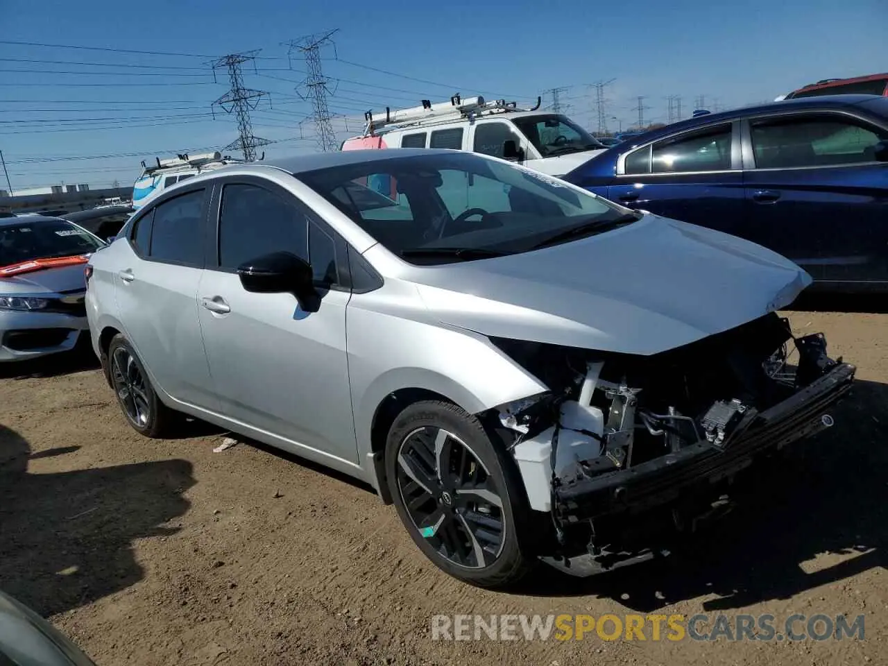 4 Photograph of a damaged car 3N1CN8FV3RL897818 NISSAN VERSA 2024