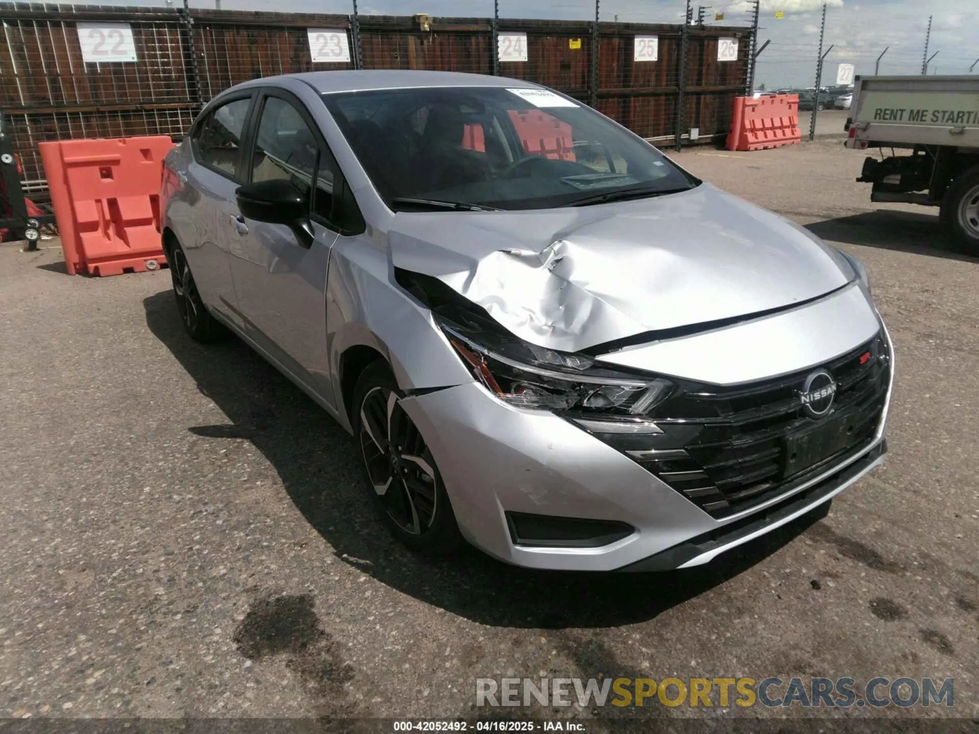 1 Photograph of a damaged car 3N1CN8FV4RL916330 NISSAN VERSA 2024