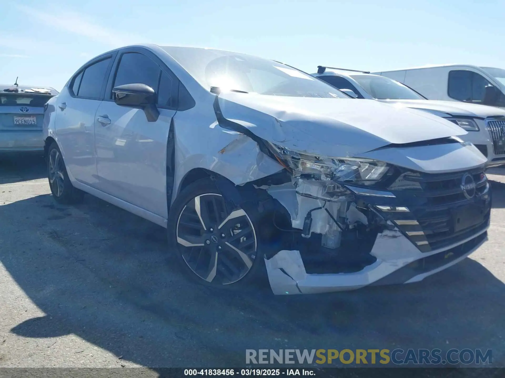 1 Photograph of a damaged car 3N1CN8FV4RL924718 NISSAN VERSA 2024