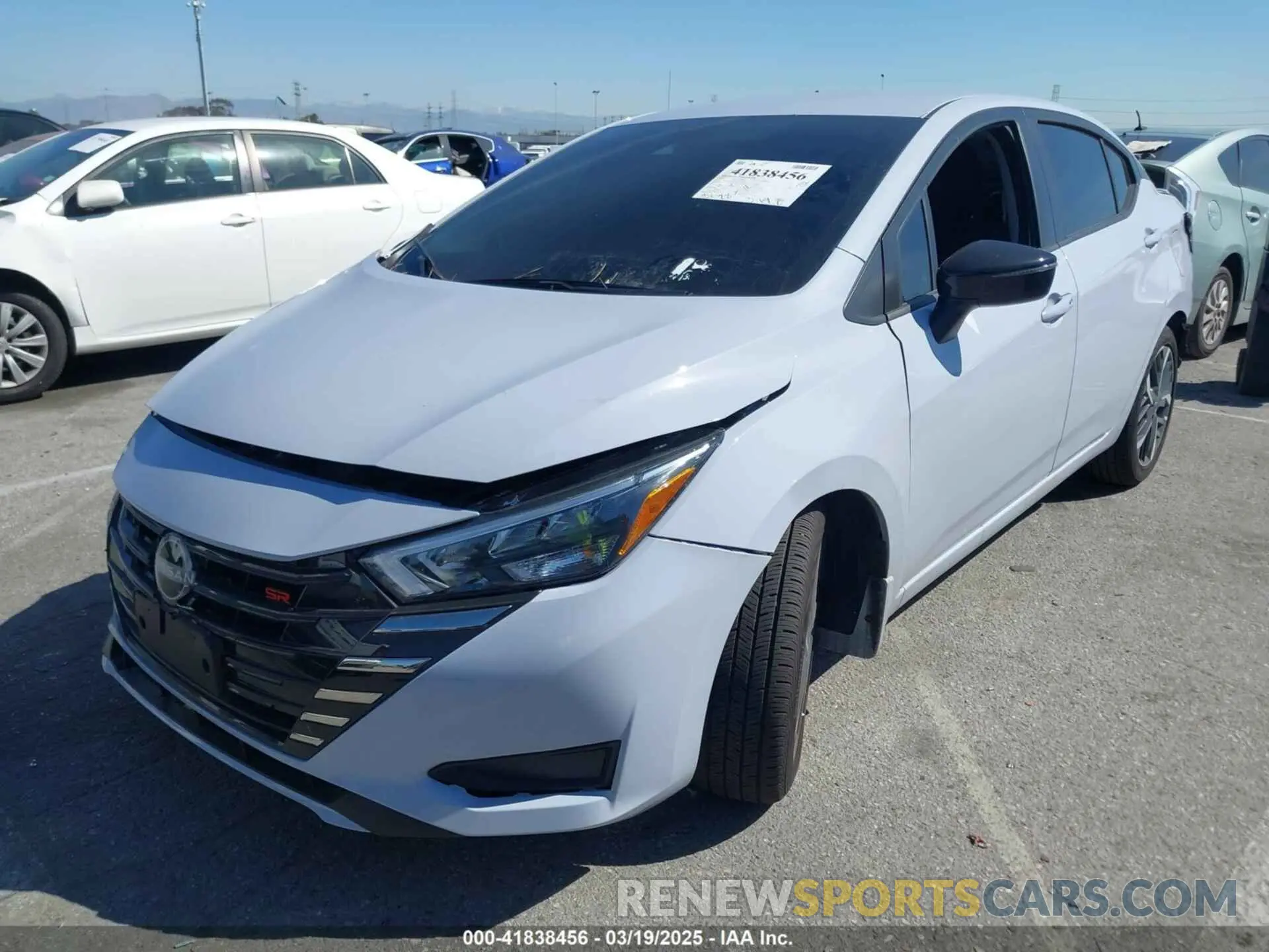 2 Photograph of a damaged car 3N1CN8FV4RL924718 NISSAN VERSA 2024