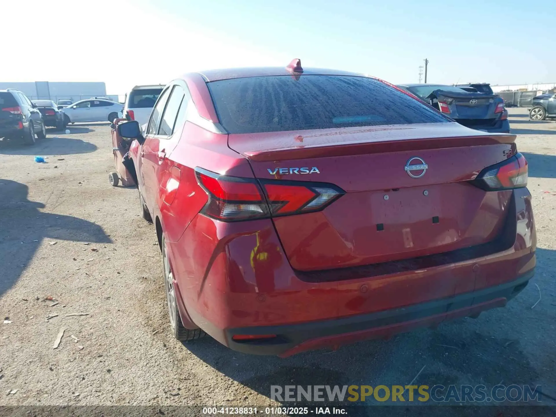 3 Photograph of a damaged car 3N1CN8FV5RL881667 NISSAN VERSA 2024