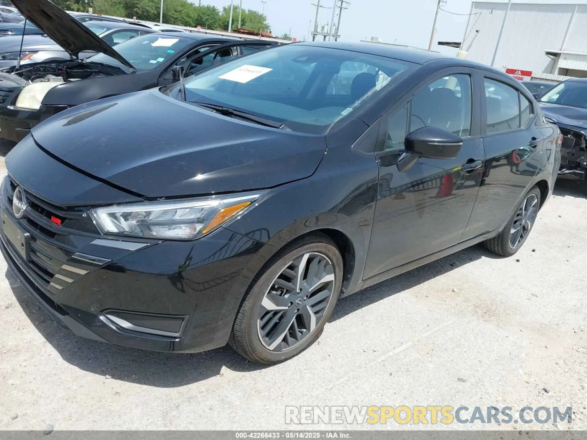 2 Photograph of a damaged car 3N1CN8FV6RL906740 NISSAN VERSA 2024