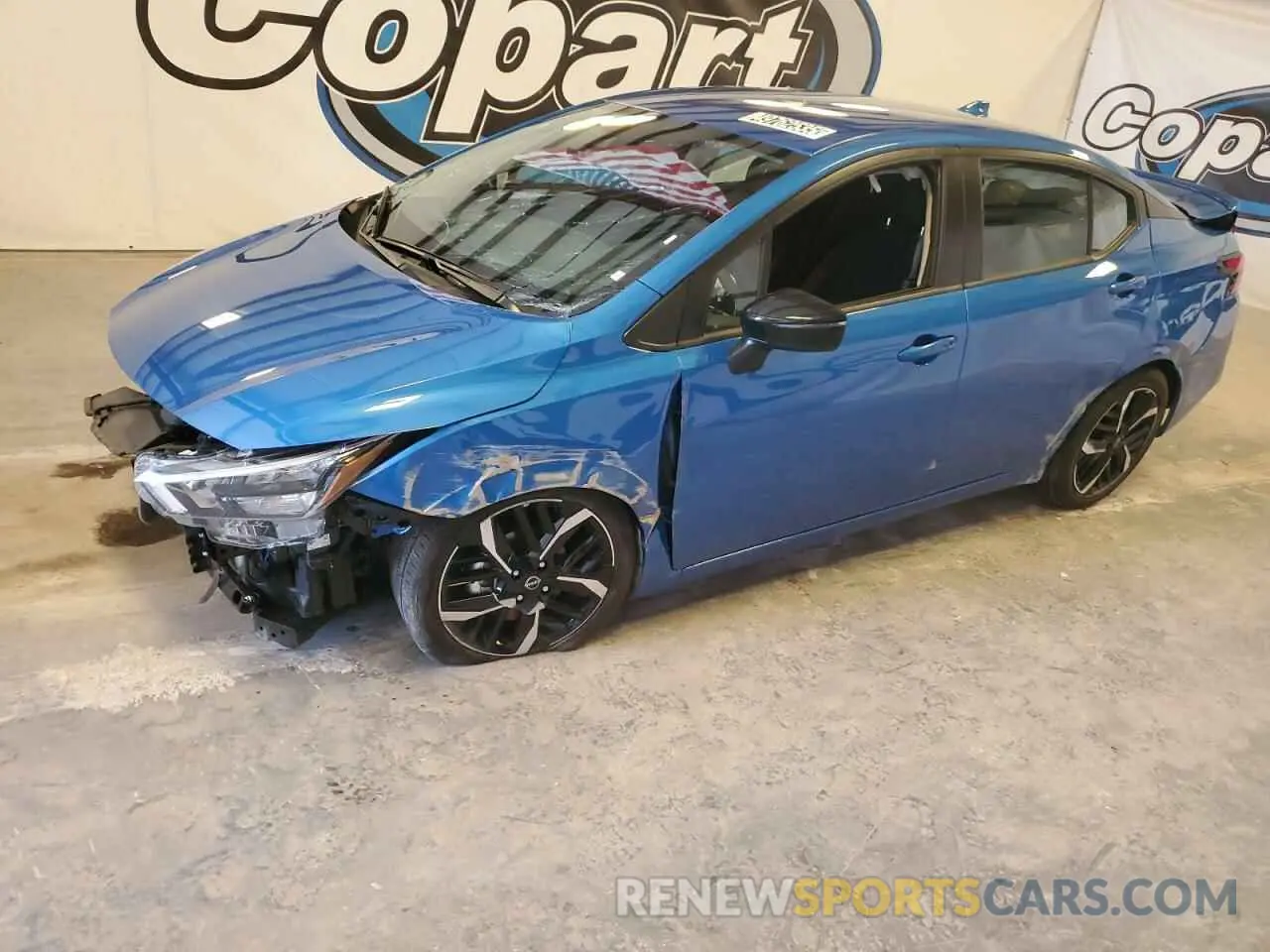 1 Photograph of a damaged car 3N1CN8FV6RL915342 NISSAN VERSA 2024
