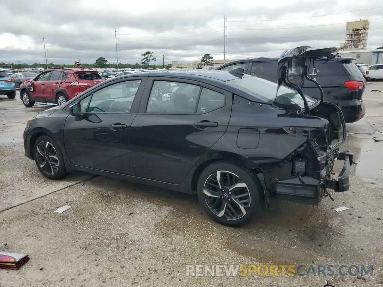 2 Photograph of a damaged car 3N1CN8FV7RL878253 NISSAN VERSA 2024