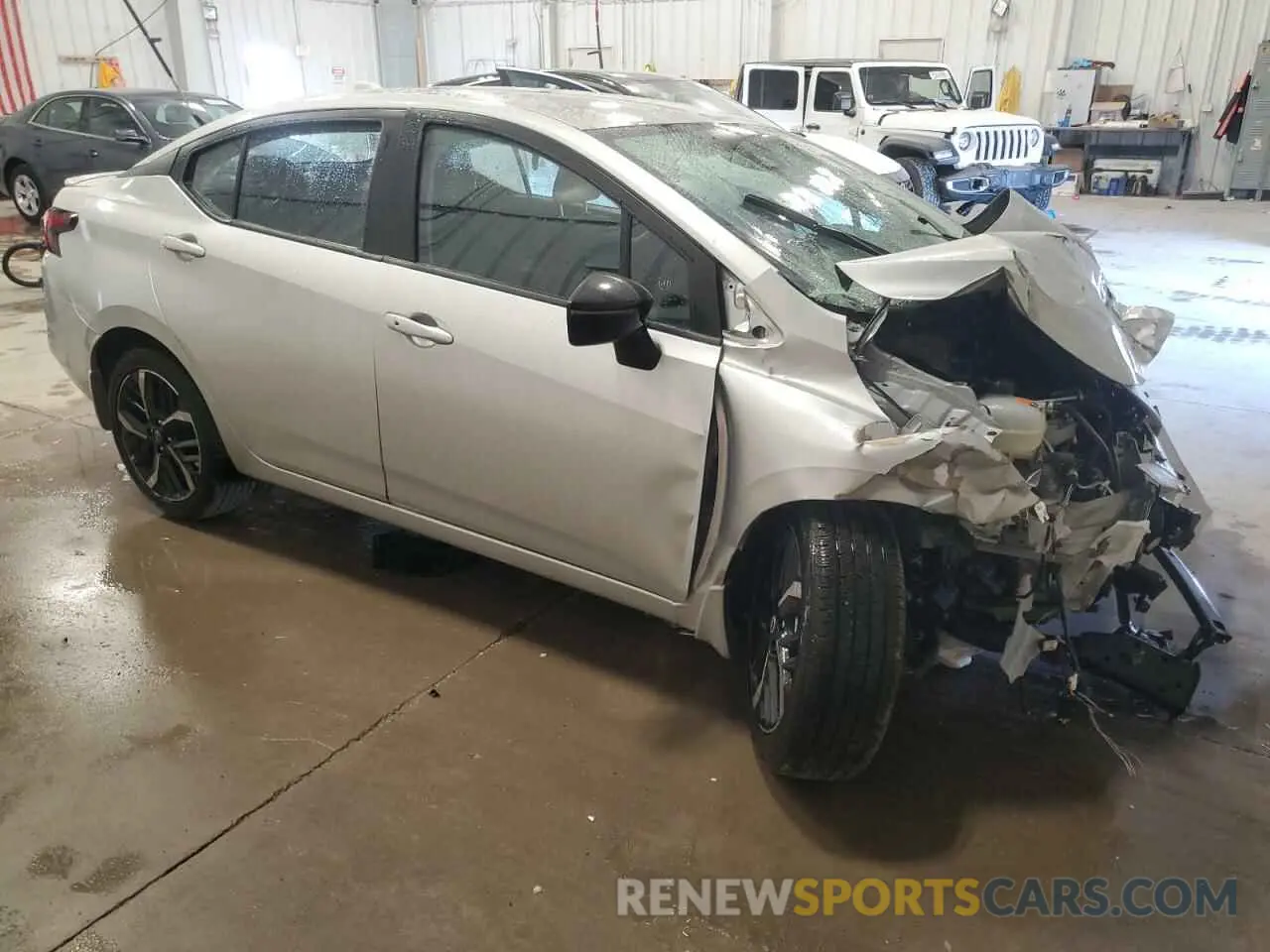 4 Photograph of a damaged car 3N1CN8FV7RL927418 NISSAN VERSA 2024