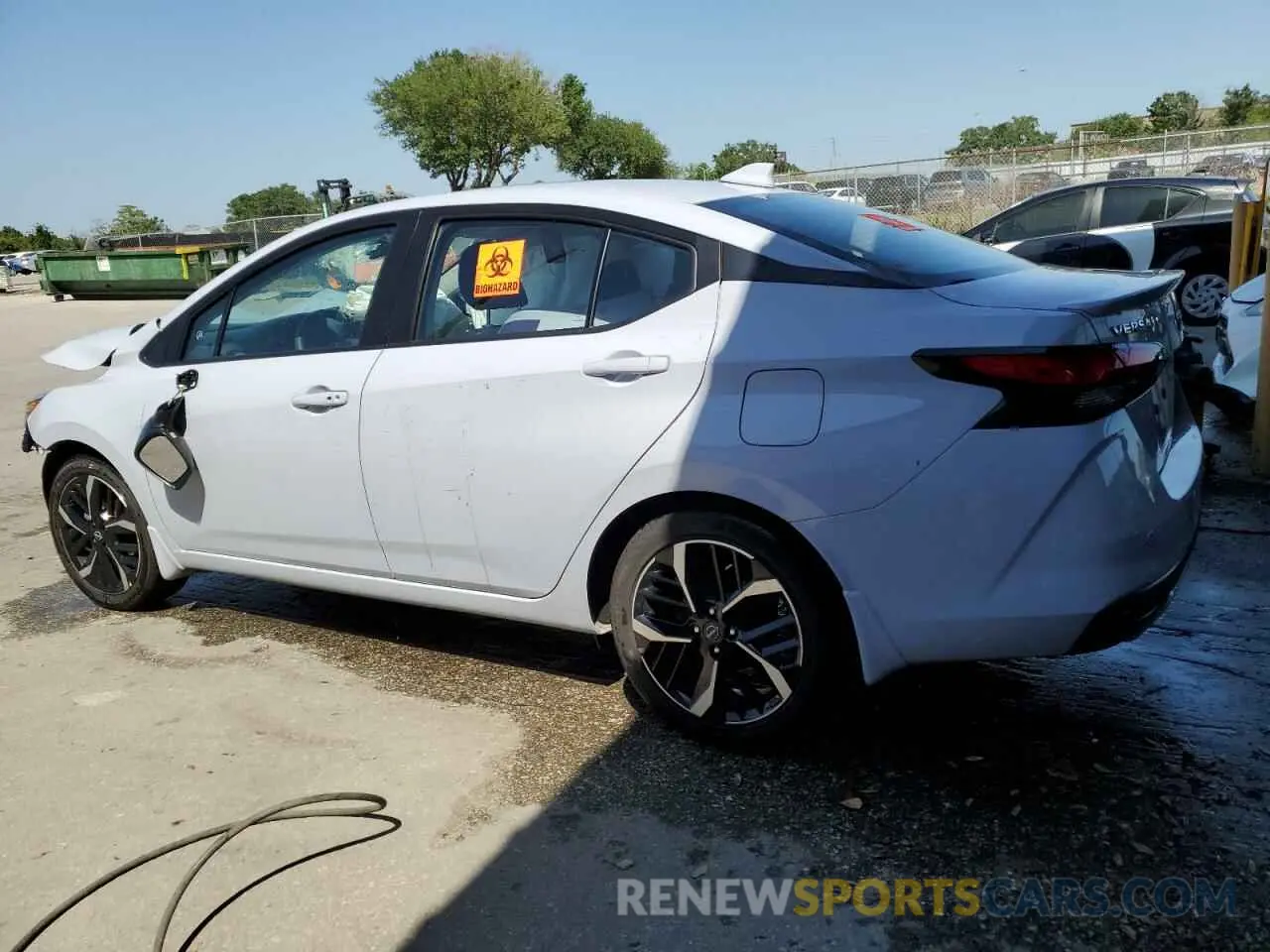 2 Photograph of a damaged car 3N1CN8FV8RL928691 NISSAN VERSA 2024