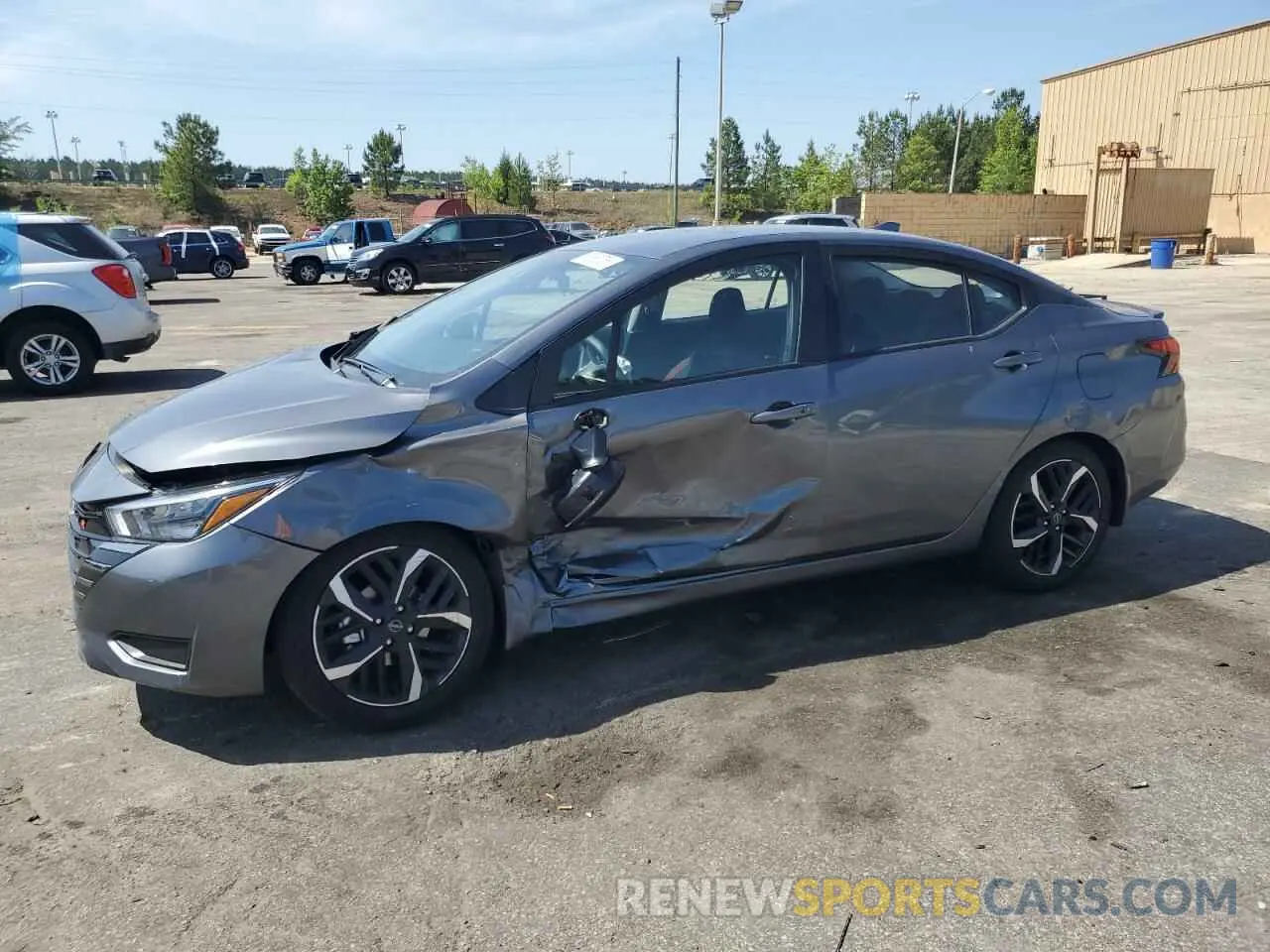 1 Photograph of a damaged car 3N1CN8FV9RL871367 NISSAN VERSA 2024