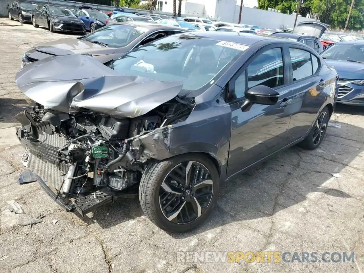 1 Photograph of a damaged car 3N1CN8FV9RL913861 NISSAN VERSA 2024