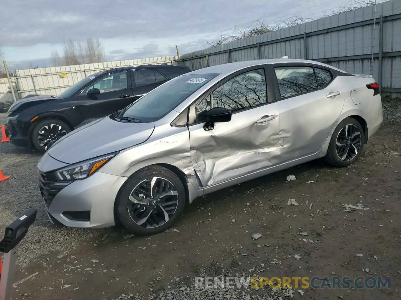 1 Photograph of a damaged car 3N1CN8FVXRL818242 NISSAN VERSA 2024