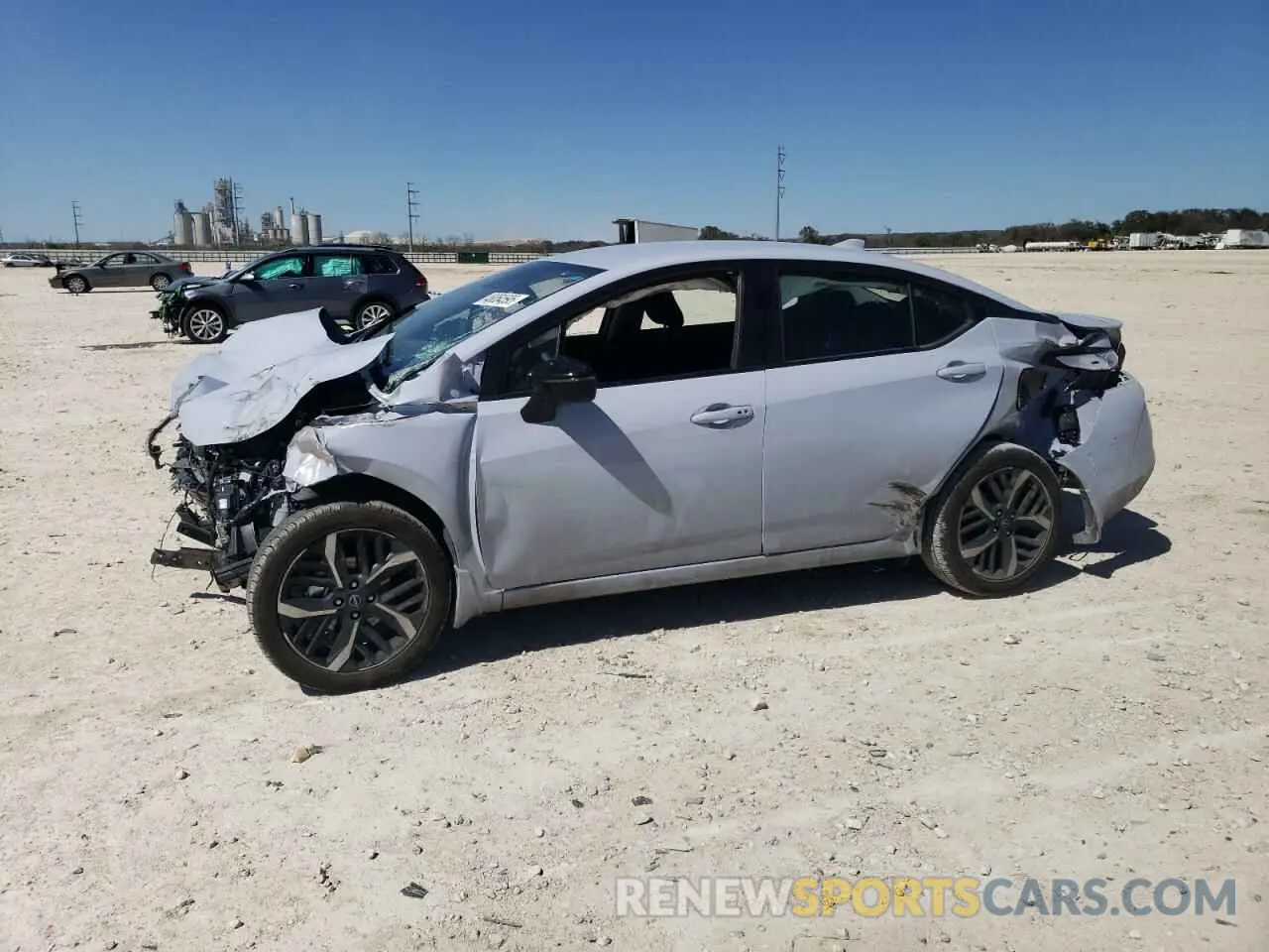 1 Photograph of a damaged car 3N1CN8FVXRL851354 NISSAN VERSA 2024