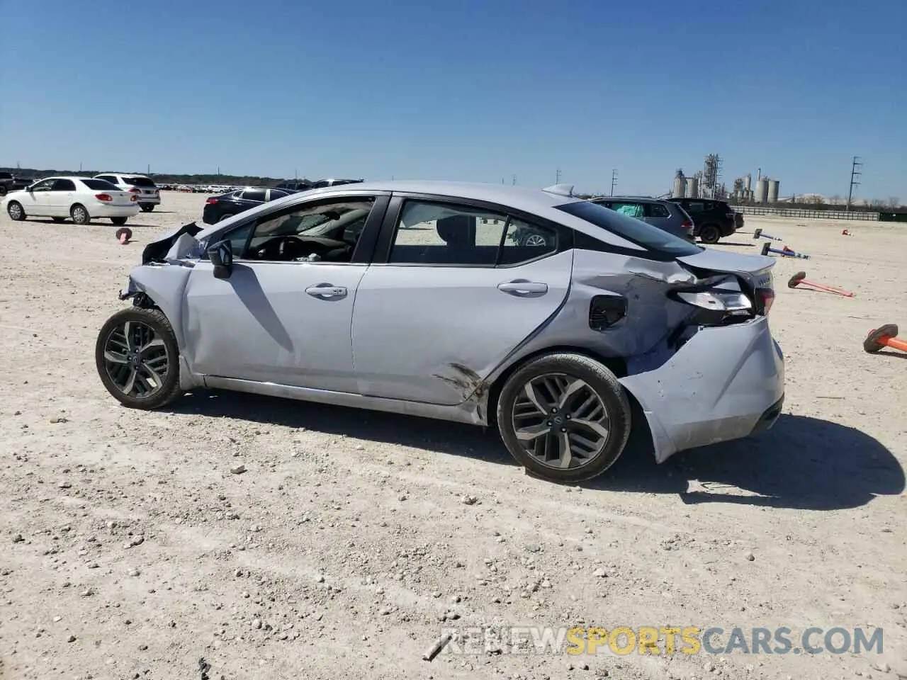 2 Photograph of a damaged car 3N1CN8FVXRL851354 NISSAN VERSA 2024