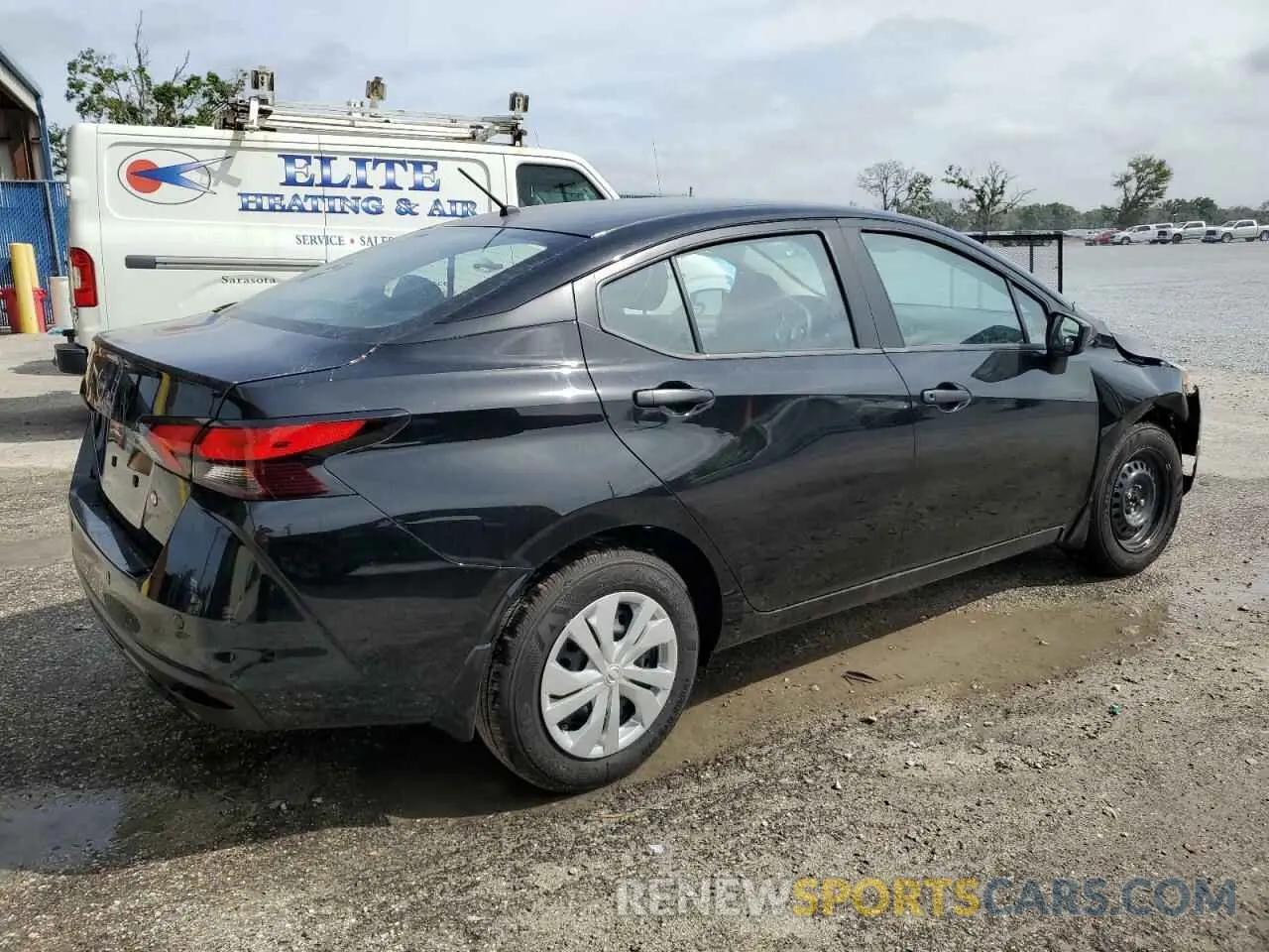 3 Photograph of a damaged car 3N1CN8BV5SL815583 NISSAN VERSA 2025