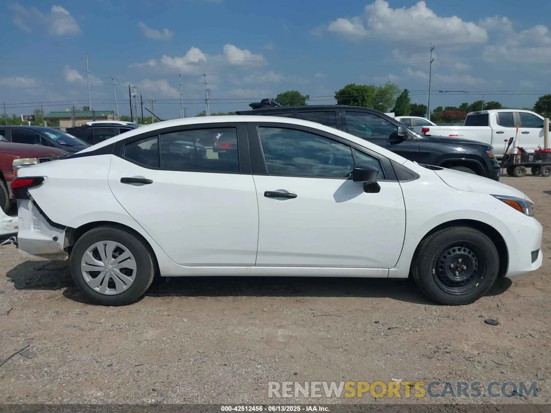 13 Photograph of a damaged car 3N1CN8DV0SL841358 NISSAN VERSA 2025