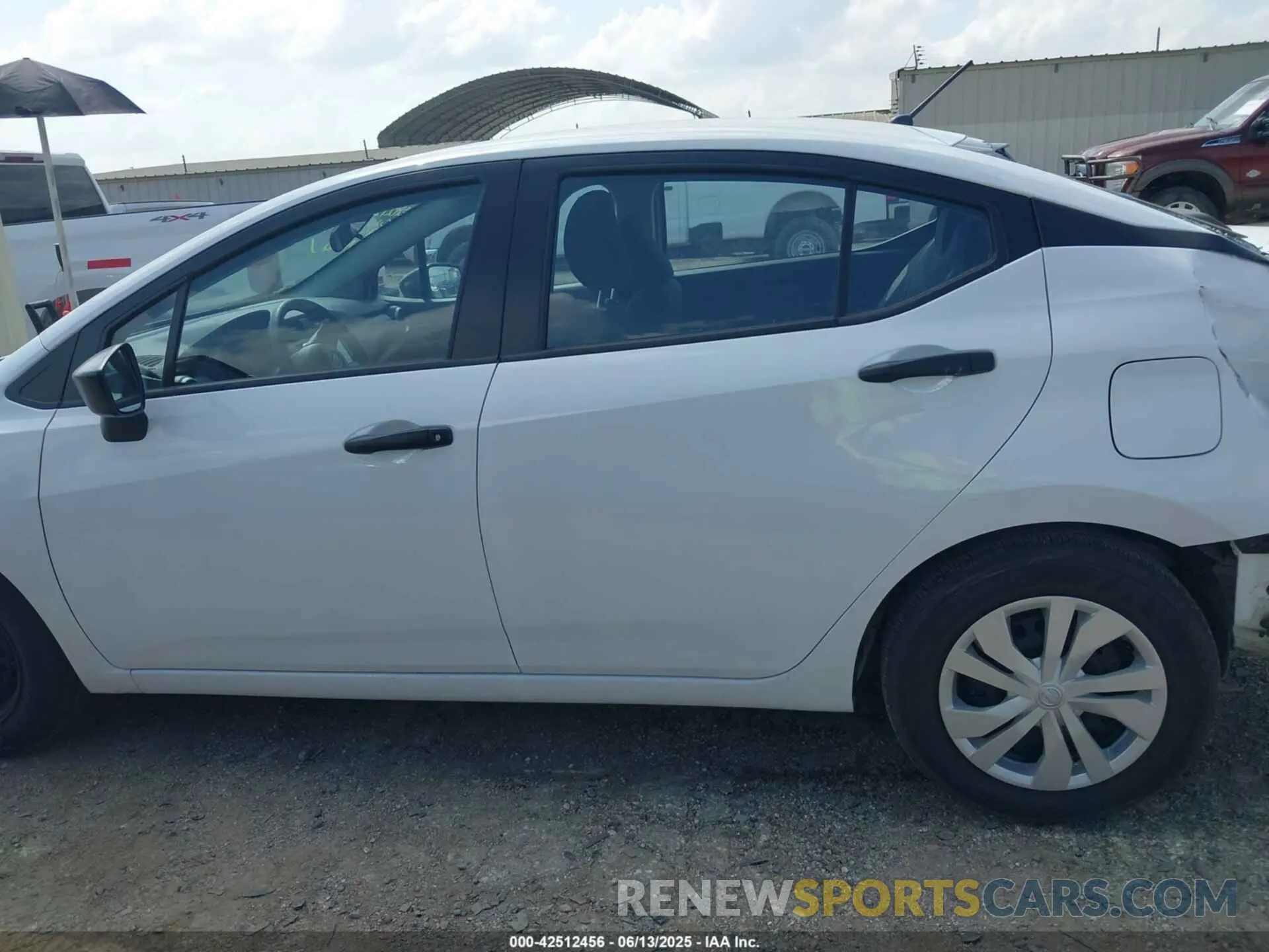 14 Photograph of a damaged car 3N1CN8DV0SL841358 NISSAN VERSA 2025