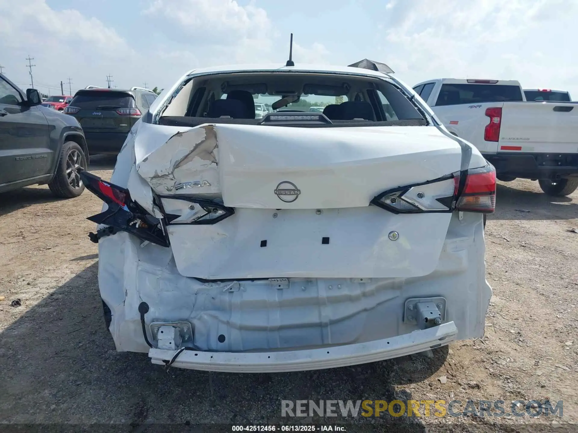 16 Photograph of a damaged car 3N1CN8DV0SL841358 NISSAN VERSA 2025