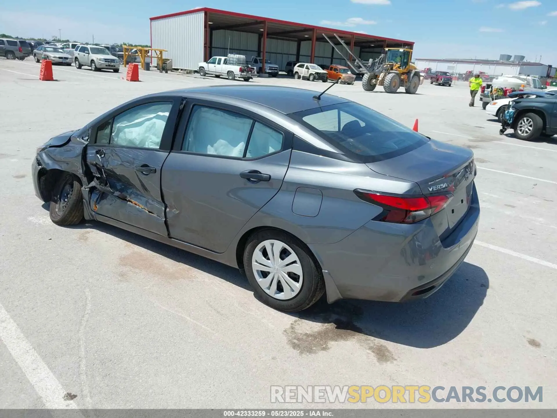 3 Photograph of a damaged car 3N1CN8DV0SL844308 NISSAN VERSA 2025