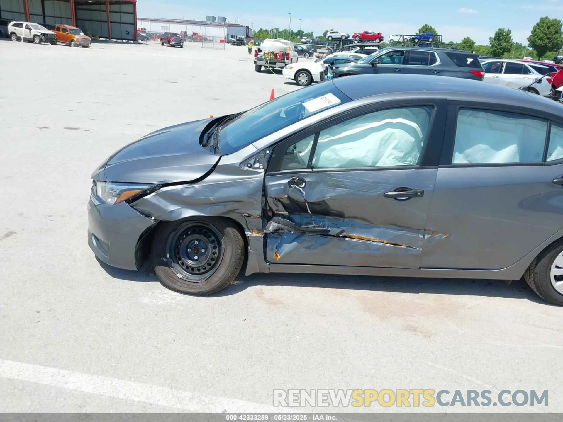 6 Photograph of a damaged car 3N1CN8DV0SL844308 NISSAN VERSA 2025