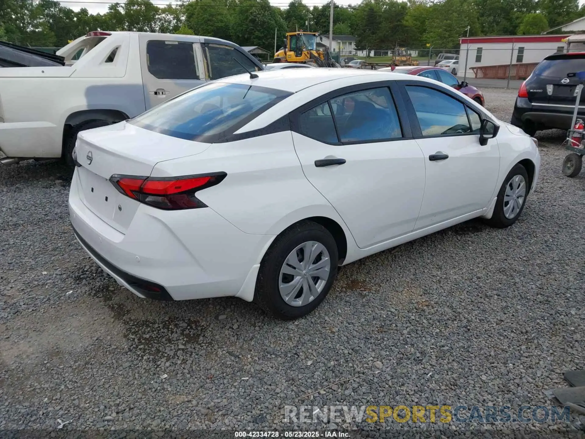 4 Photograph of a damaged car 3N1CN8DV1SL820647 NISSAN VERSA 2025