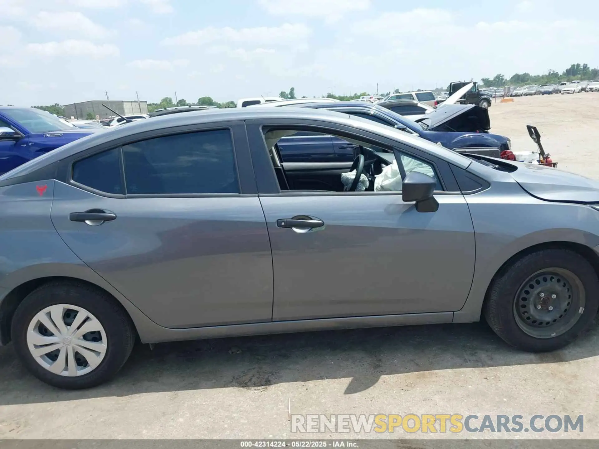 14 Photograph of a damaged car 3N1CN8DV3SL816891 NISSAN VERSA 2025