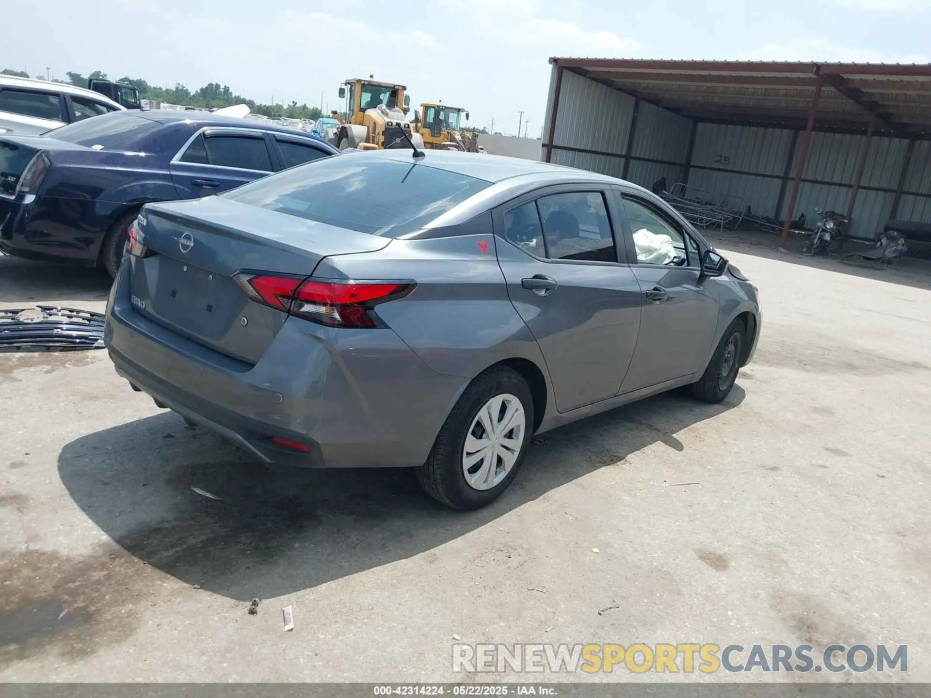 4 Photograph of a damaged car 3N1CN8DV3SL816891 NISSAN VERSA 2025
