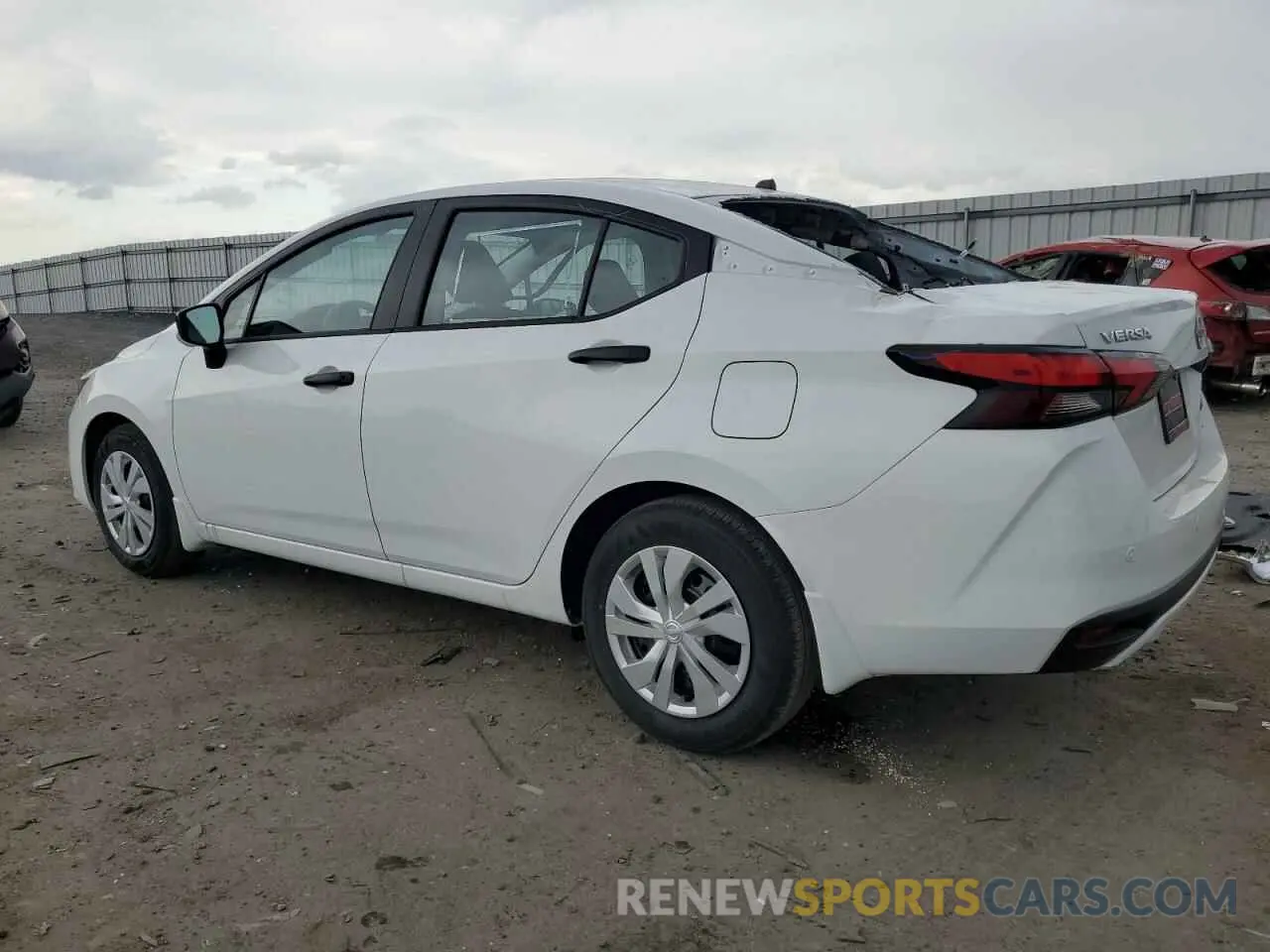 2 Photograph of a damaged car 3N1CN8DV3SL826630 NISSAN VERSA 2025