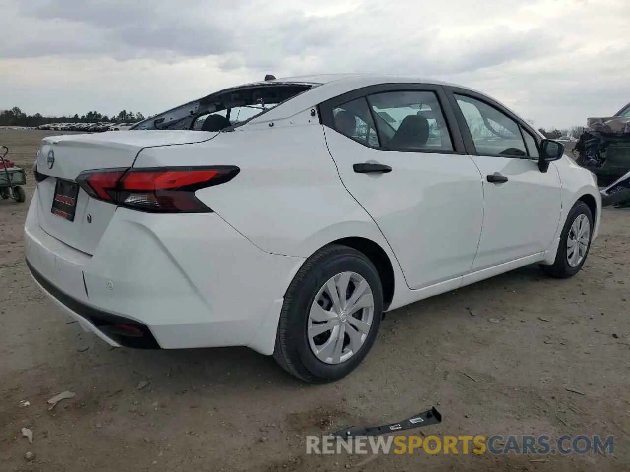 3 Photograph of a damaged car 3N1CN8DV3SL826630 NISSAN VERSA 2025