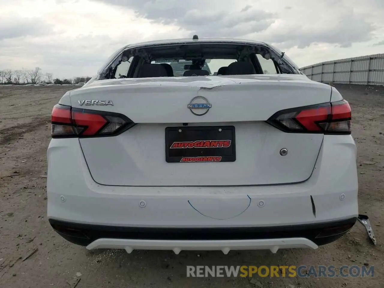 6 Photograph of a damaged car 3N1CN8DV3SL826630 NISSAN VERSA 2025