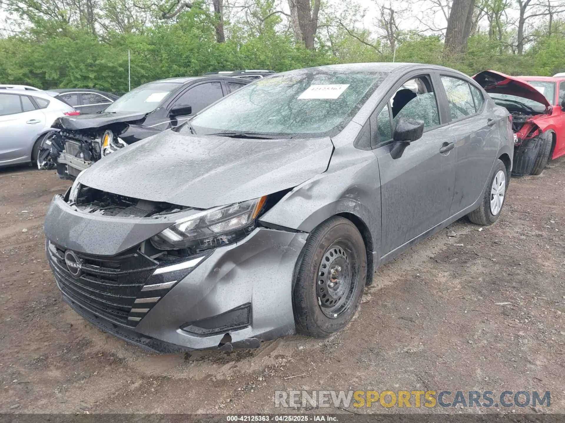 6 Photograph of a damaged car 3N1CN8DV3SL834646 NISSAN VERSA 2025