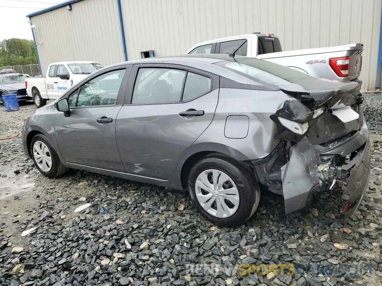 2 Photograph of a damaged car 3N1CN8DV3SL835473 NISSAN VERSA 2025