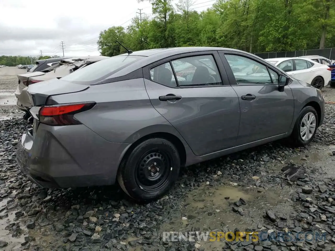 3 Photograph of a damaged car 3N1CN8DV3SL835473 NISSAN VERSA 2025