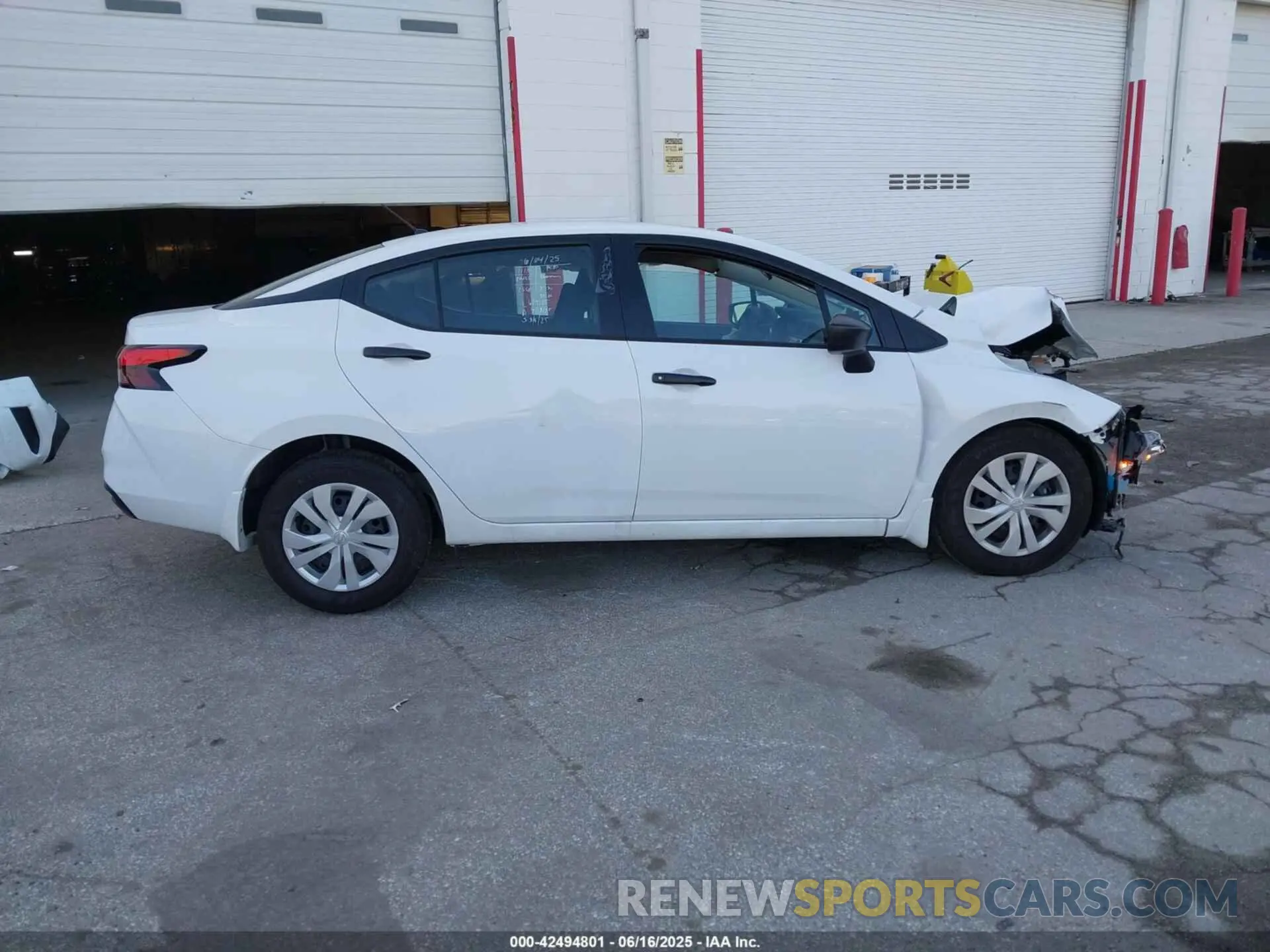 14 Photograph of a damaged car 3N1CN8DV6SL812558 NISSAN VERSA 2025