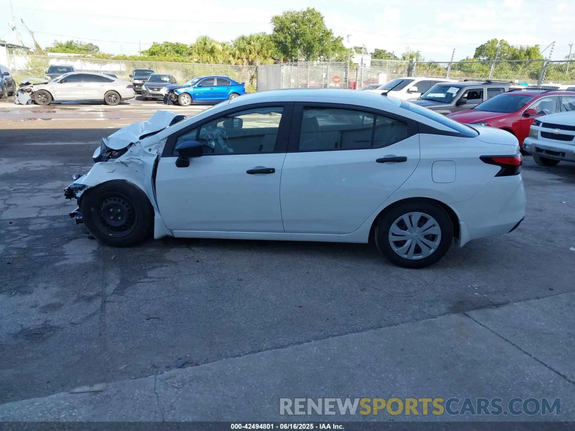 15 Photograph of a damaged car 3N1CN8DV6SL812558 NISSAN VERSA 2025