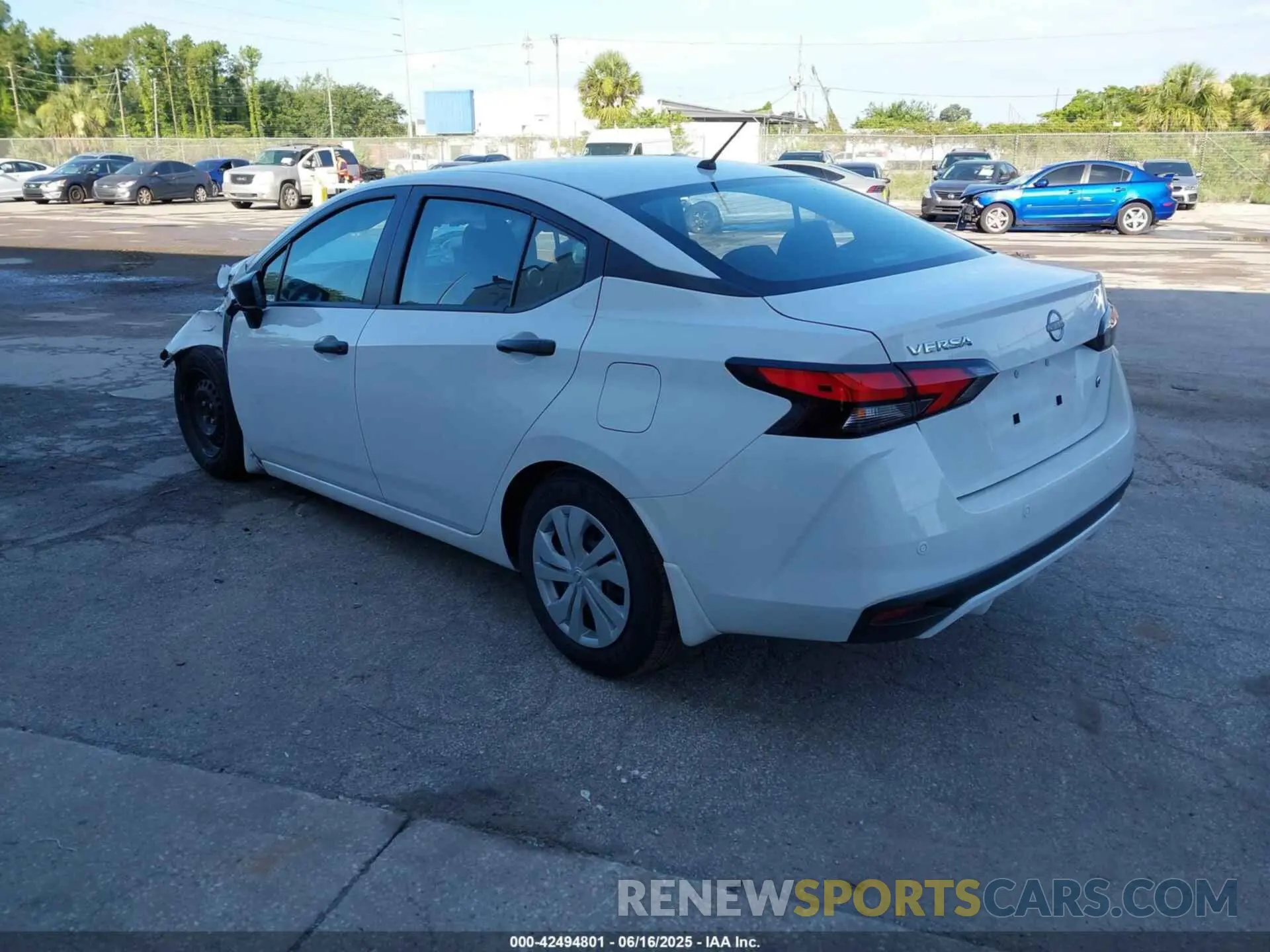 3 Photograph of a damaged car 3N1CN8DV6SL812558 NISSAN VERSA 2025