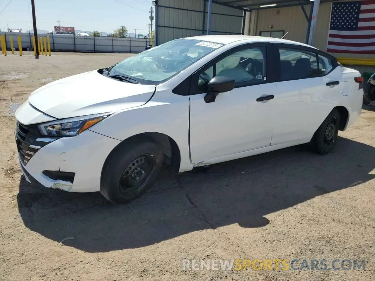 1 Photograph of a damaged car 3N1CN8DV6SL822359 NISSAN VERSA 2025