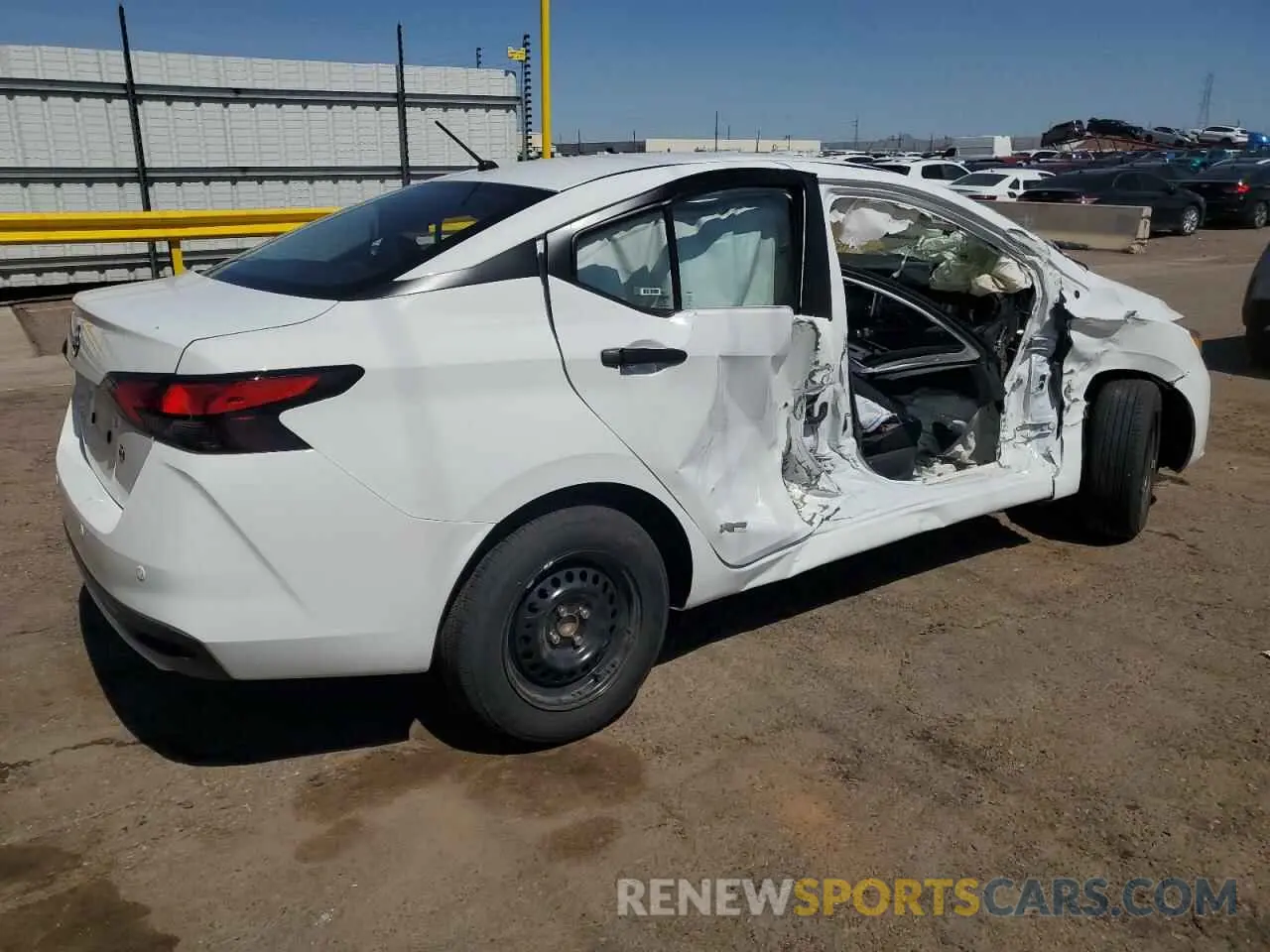 3 Photograph of a damaged car 3N1CN8DV6SL822359 NISSAN VERSA 2025