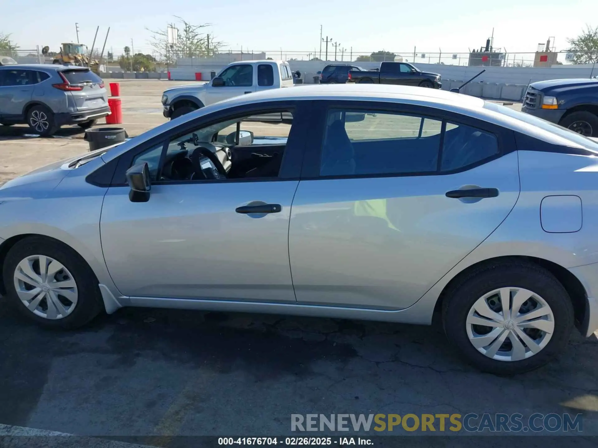 14 Photograph of a damaged car 3N1CN8DV6SL828534 NISSAN VERSA 2025