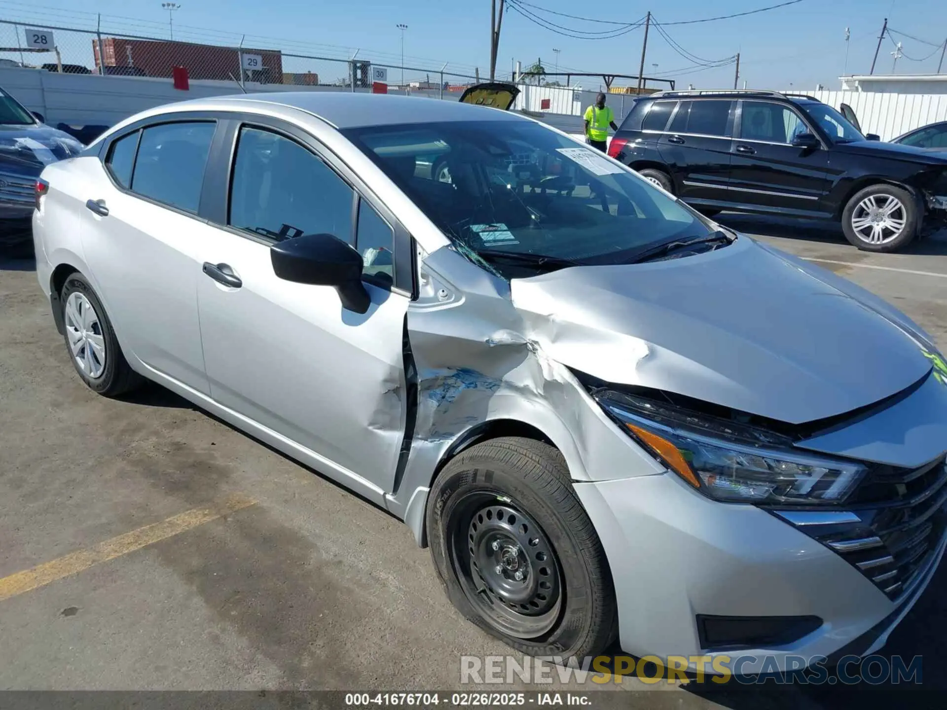 6 Photograph of a damaged car 3N1CN8DV6SL828534 NISSAN VERSA 2025