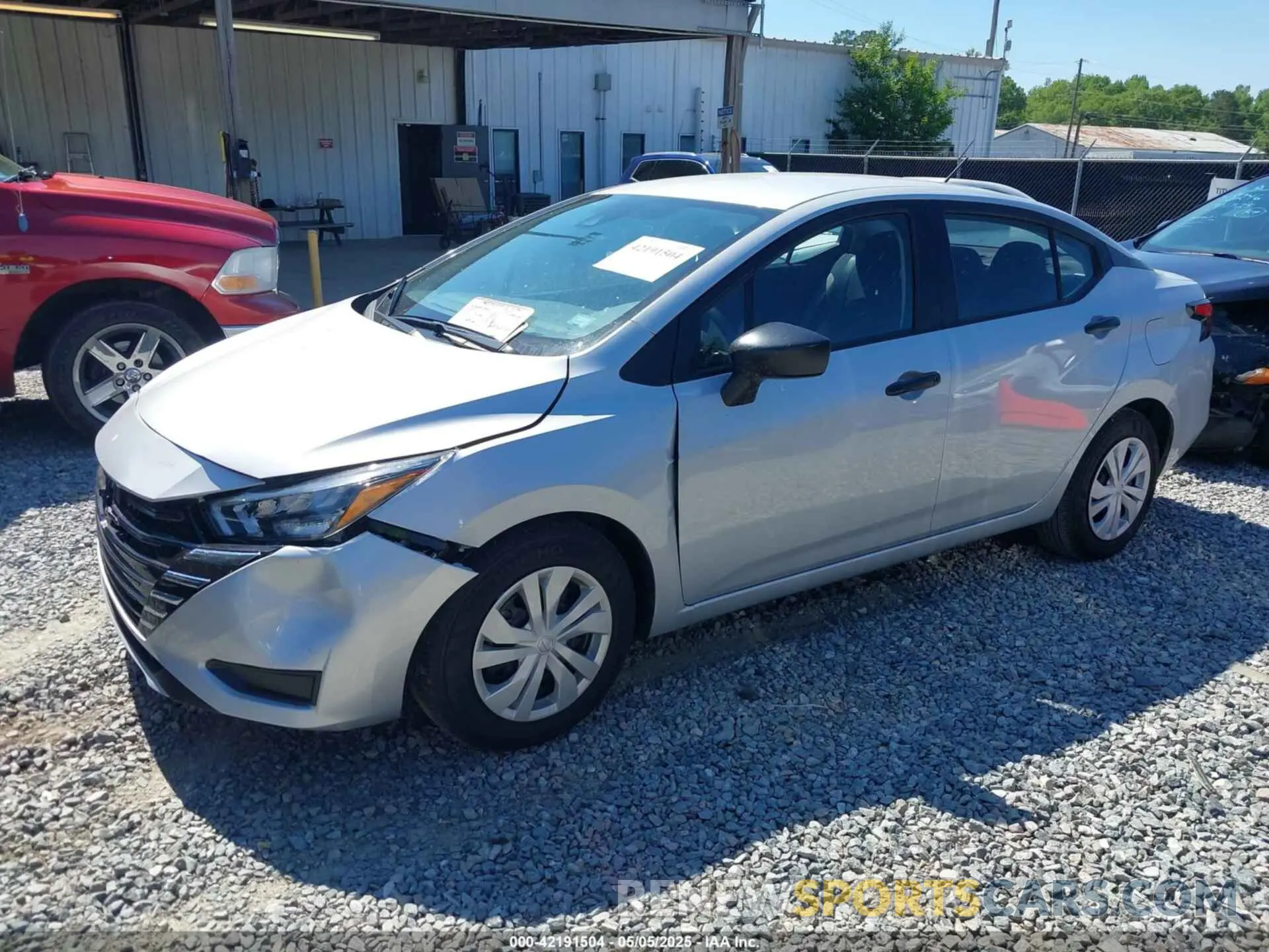 2 Photograph of a damaged car 3N1CN8DV6SL834544 NISSAN VERSA 2025