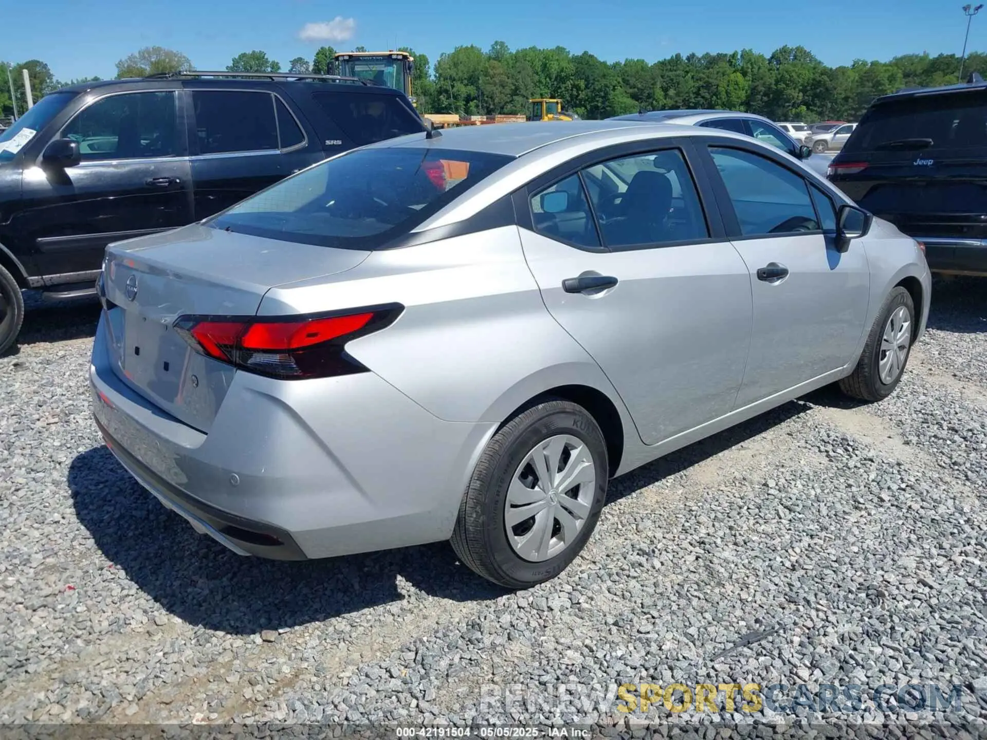 4 Photograph of a damaged car 3N1CN8DV6SL834544 NISSAN VERSA 2025